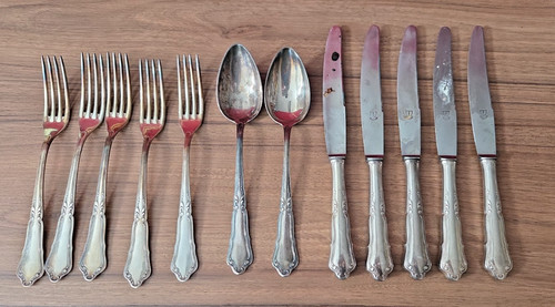 100 silverware flatware - 100,