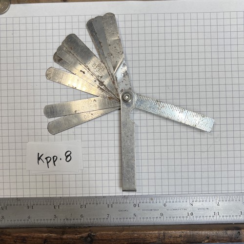 Vintage feeler gauge set - vintage,
