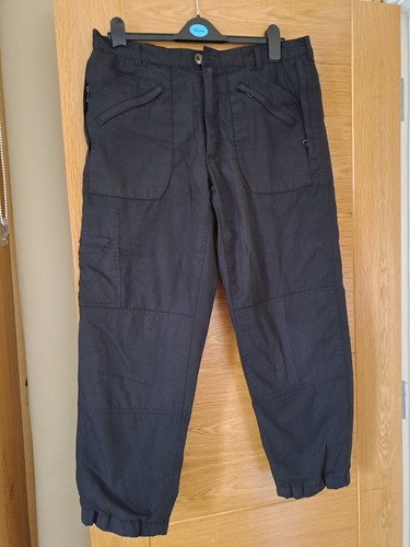 Mens black outdoor trousers - mens,