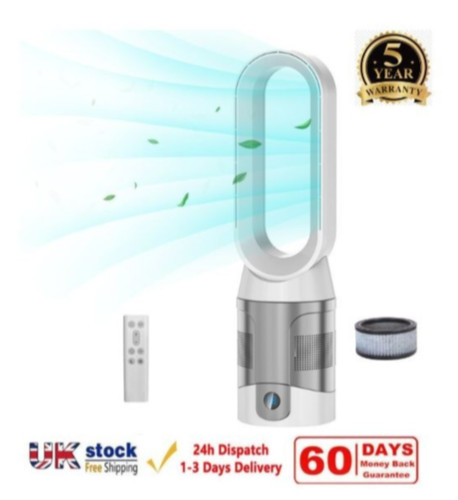 66cm bladeless tower fan with - bladeless,