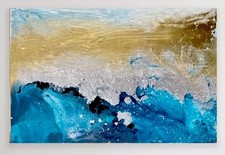 ABSTRACT ACRYLIC Textured