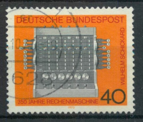 Germany 1973 schickard - germany, schickard’s