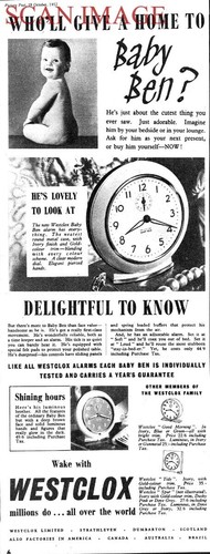 1952 advert westclox - advert,