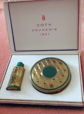 Coty souvenir Box compact,perfume,1937