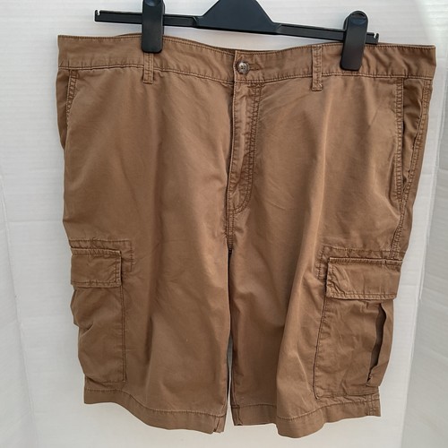 Men camel brown cargo - m&s,