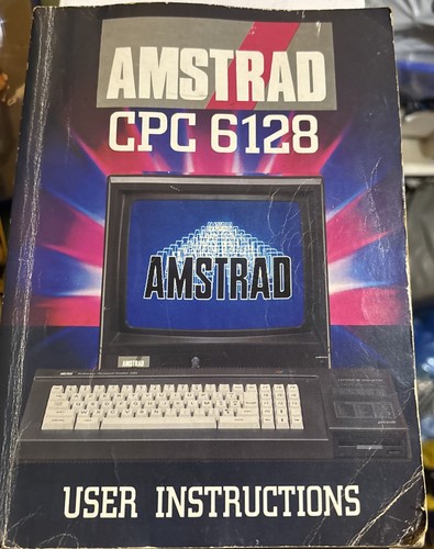 Amstrad cpc 6128 original user - amstrad,