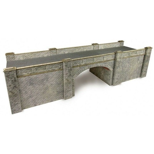 Railway bridge stone style - railway,