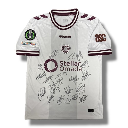 Signed hearts midlothian - hearts,