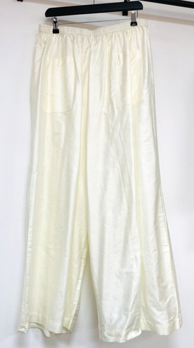 100 silk wide trousers - 100%,