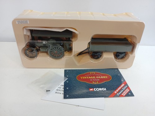 Corgi garrett 4cd tractor - corgi, 1:50