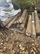 Used, Reclaimed, Part, Telegraph Poles, 2m or more £13.00 Per Pole