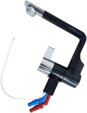 Water Tap Hot & Cold Mixer, 12v Micro Switch, Foldable Spout for Motorhome