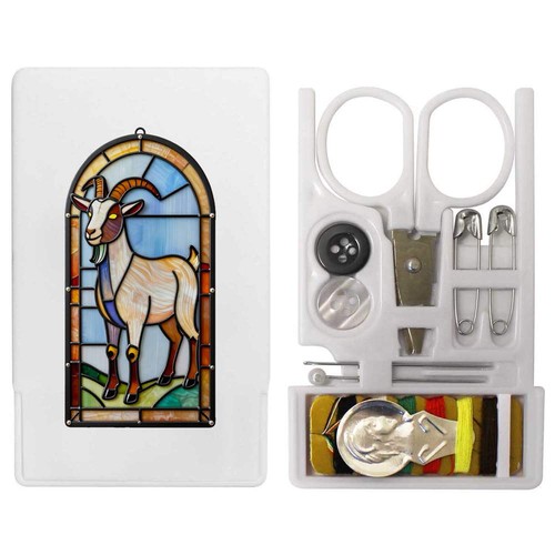 Stained glass goat mini - goat',