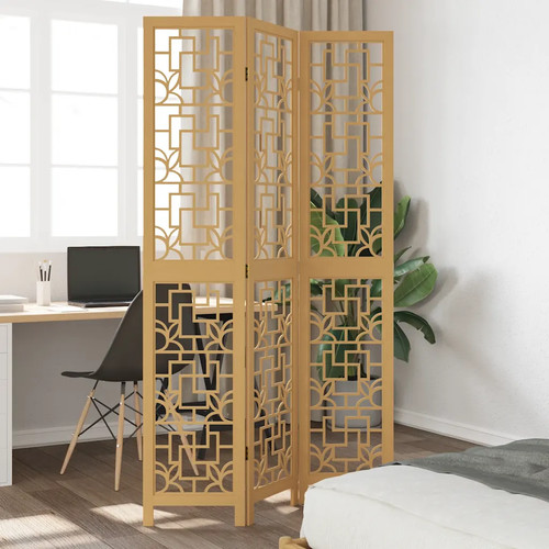 Room divider panel brown - room, 3-panel