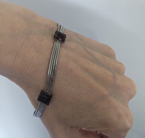 Silver coloured snake style - snake,