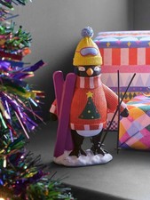 Next Penguin Skiing Ornament