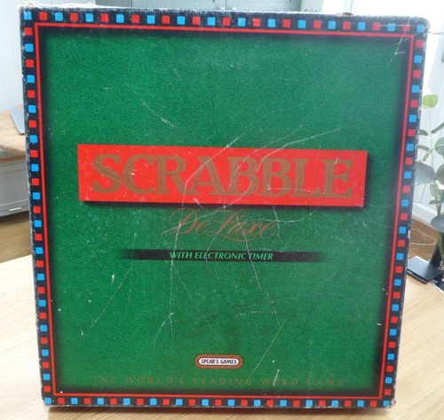 Vintage scrabble deluxe board - vintage,