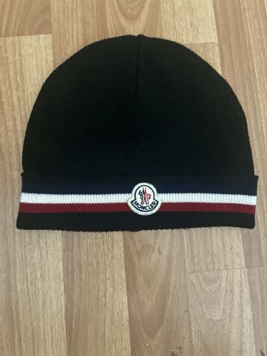 Moncler men tricolour beanie - men's,
