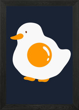 Duck Egg Hybrid Framed Wall