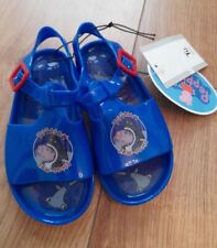 New TU George Pig Infant Boys Blue Beach/Pool Jelly Shoe Sandals