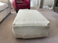 indian silk footstool light green - 1 metre by 60cm