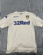 Leeds United AFC 2018/19 Kappa Vintage Home Football Shirt Adult Large 2019 LUFC