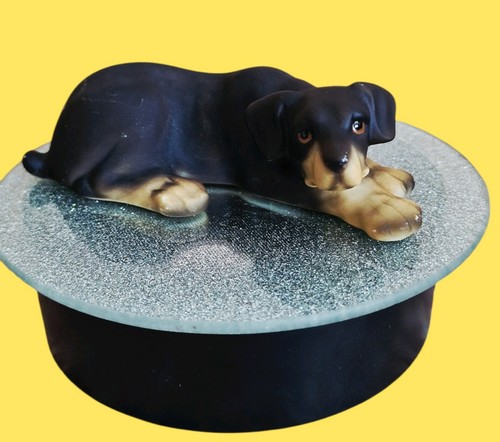 Vintage doberman figurine - vintage,