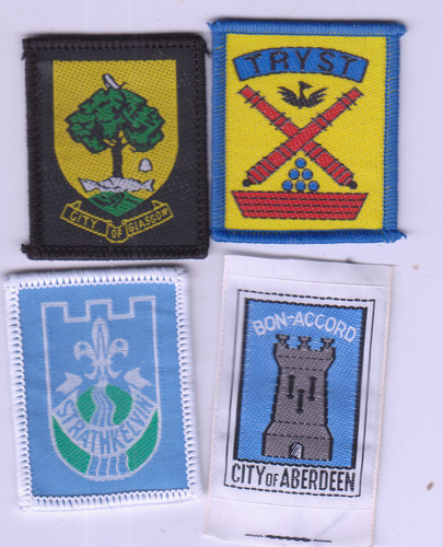 Boy scout badges - scout, tryst