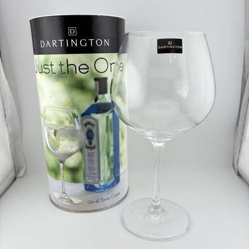Dartington crystal gin tonic - &,