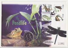 GB Stamps Souvenir Coin Cover