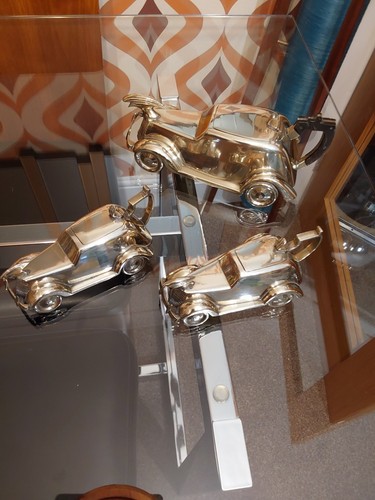 Car tea set - car, deco