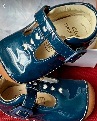 Clarks first shoes blue - clarks,