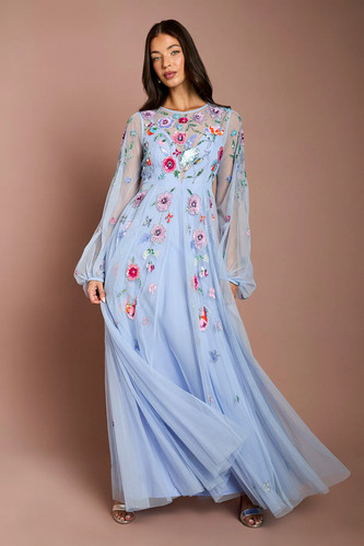 Coast lilac maxi dress womens - dress,
