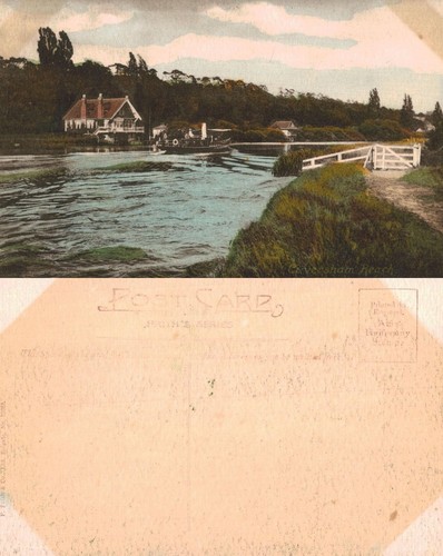 Vintage postcard caversham - postcard,
