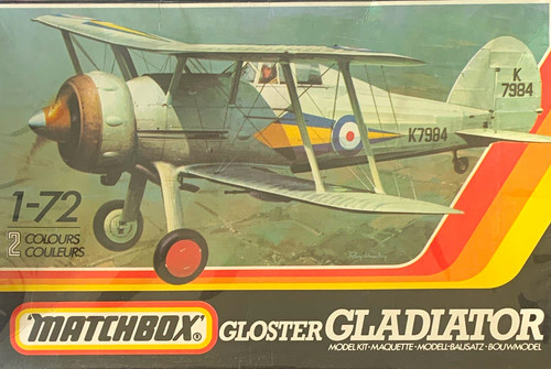 Matchbox gloster gladiator - matchbox,