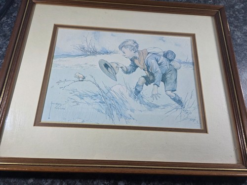 Framed print boy scout - of, and