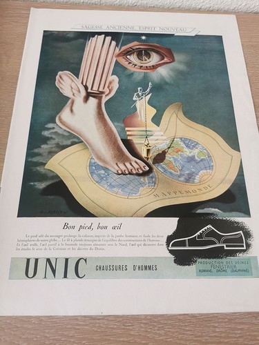 Unic shoes 1947 jean - unic, (shoes),