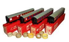 HORNBY DUBLO 4071 4062 BR RESTAURANT CAR TRAIN BOXED X 4