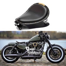 Motorcycle Leather Solo Seat +