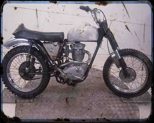 Bsa victor enduro metal - bsa,