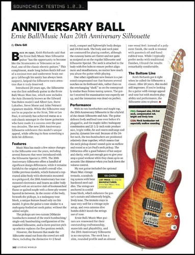 Ernie ball music man 20th - ernie,
