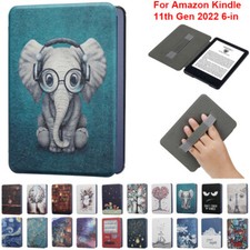 For Amazon Kindle 11th Gen 2024 6-inch Smart Case Shockproof Leather Flip Cover