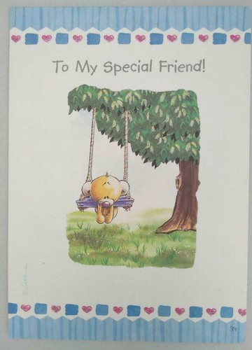 Diddl special friend card - friend,