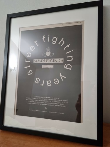 Simple minds original framed - simple,