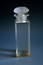 ANTIQUE RENE LALIQUE COTY EAU DE TOILETTE SCENT BOTTLE - CIRCA 1911