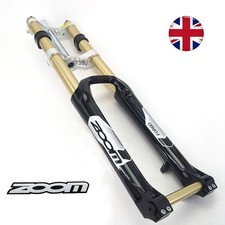 26" ZOOM 170 mm Travel Suspension Fork 20mm Thru Axle MTB Bike DH680 Coil Spring