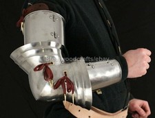 Hammered Steel Medieval Pair