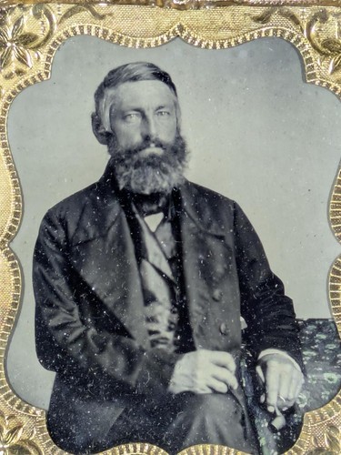 Ambrotype photograph 1 - a, 1/6