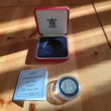 Royal Mint 1997 Silver Proof