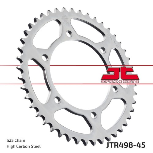 Rear sprocket tooth - rear, for